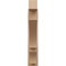 Ekena Millwork 6-in W x 28-in D x 34-in H Balboa Block Rough Cedar Woodgrain TimberThane Outlooker, Primed Tan OUTUR060X28X34BOA44RCPR - alternate 6